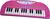 Rosa Klavier Einhorn, 32 Tasten