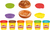 HASBRO – Play-Doh kis finomságok, hamburger