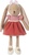 BK BUNNY SISTERS - iepure - rochiță roșie (30cm) Bukowski Design
