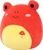 Squishmallows Červená pralesnička - Obu, 20 cm
