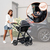 Lionelo Autosedačka Astrid i-Size (40-87 cm) Black Grey