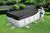 Bestway 58232 Obdĺžnikový kryt bazéna s rámom 412 x 201 cm, čierny