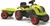 Smoby Šliapací traktor CLAAS zelený s vozíkom