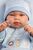 Llorens 84345 NEW BORN NIÑO - muñeca bebé realista con cuerpo de vinilo completo