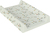 CEBA BABY Matelas à langer 2 côtés avec planche rigide (50x70) Ultra Light Floral Breeze