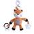 Srnka babyted hrkálka plyš 30cm záves na postieľku/kočík