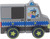 Trefl Magnetické vozidlo - Policajné auto - 2 prvky