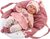 Llorens 74014 NEW BORN - realistická bábika bábätko so zvukmi a mäkkým látkovým telom - 42