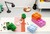 LEGO® úložný box 4 - oranžová 250 x 250 x 180 mm