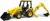 Bruder 02427 Traktor JCB Midi CX s čelným nakladačom a rýpadlom