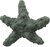 Hračka Dog Fantasy Sea NaturalToy hviezdica guma zelená 15cm