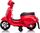Elektrická motorka Vespa GTS, červená, s pomocnými kolesami, Licencované, 6V Batéria, 30W
