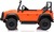 Elektrické autíčko Land Rover Defender 110 SVX 12V, oranžové, 4X4 pohon, LED svetlá, predn