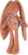 Kaloo Lapinoo Plyšový zajac s dlhými ušami terracotta 35 cm