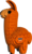 EUGY Lama 3D kartonová skládačka