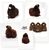 INKARI Plyšová hračka Alpaca Mini Chocolate 15cm