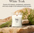 WW Kerze Mittel White Teak