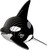 EUGY Orca 3D puzzle di cartone