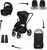 Set kolica Move Cross 5X + vreća Fluffy Combi + rukavice Fluffy 2, Quartz Black