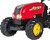Rollytoys Šliapací traktor Rolly Kid s vlečkou - červený