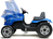 Falk Tractor de pedales New Holland con remolque