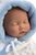 Llorens 63311 LITTLE BABY - spiaca realistická bábika bábätko s mäkkým látkovým telom - 32