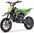 Motocicleta de gasolina para niños Beneo Motors CROSS XM verde - 50cm3