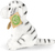 Tigre di peluche bianco seduto 15 cm ECO-FRIENDLY