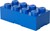 LEGO® box na desiatu 8 - modrá 100 x 200 x 75 mm