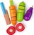 Bigjigs Toys Drevená krájacia zelenina s čiapkou