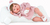 MARINA &amp; PAU bábika Reborn Martina Teddy 45cm