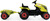 Smoby Šliapací traktor CLAAS zelený s vozíkom