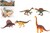 Dinosaurier Kunststoff 16-18cm 5 Stück im Beutel