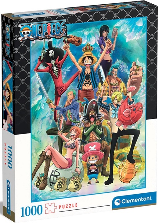 Clementoni - Puzzle 1000 Anime One Piece