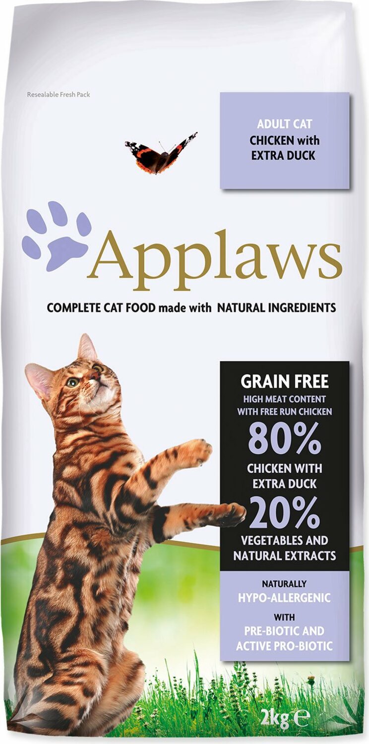 Krmivo Applaws Dry Cat Chicken with Duck 2kg