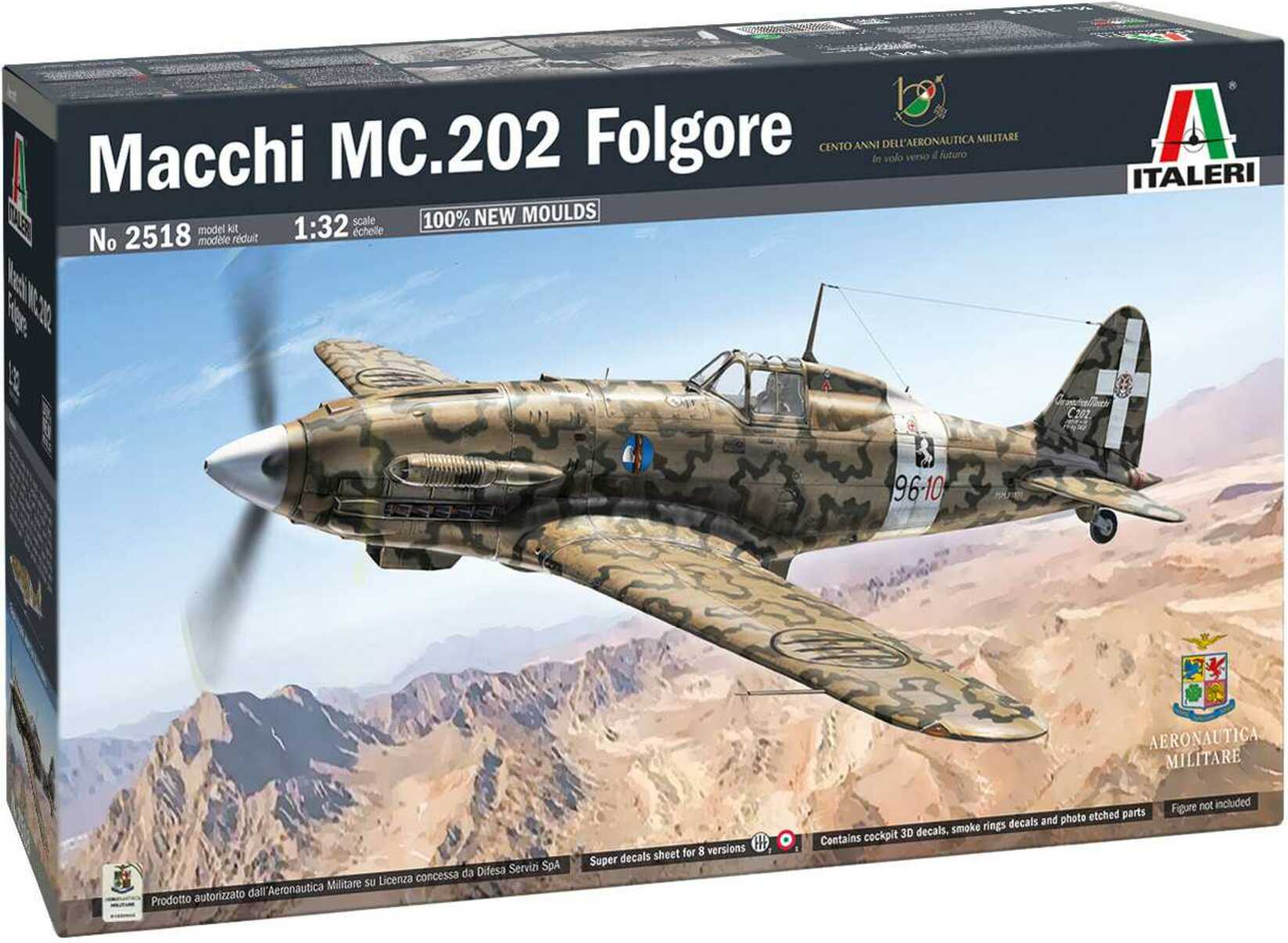 Model Kit letadlo 2518 - MC.202 Folgore (1:32)