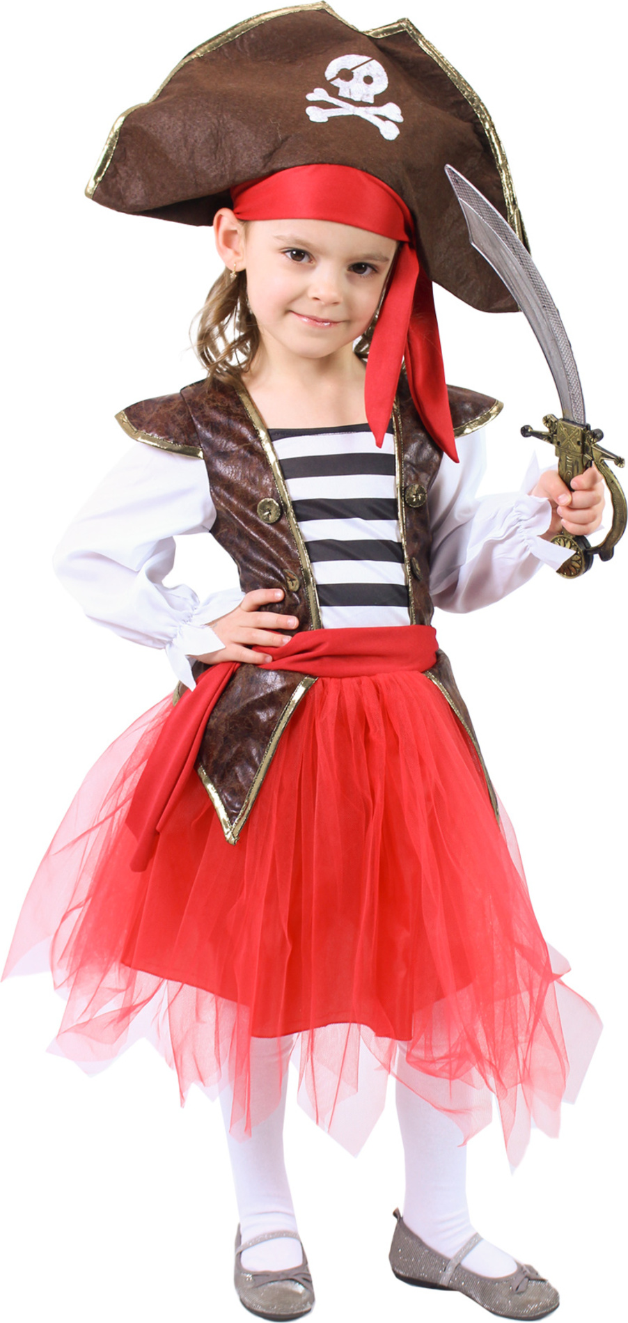 Detský kostým pirátka (M) e-obal