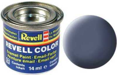 Barva Revell emailová - 32157: matná šedá (grey mat)