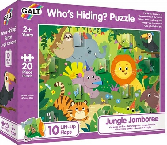 Puzzle - Schovávaná - Džungle