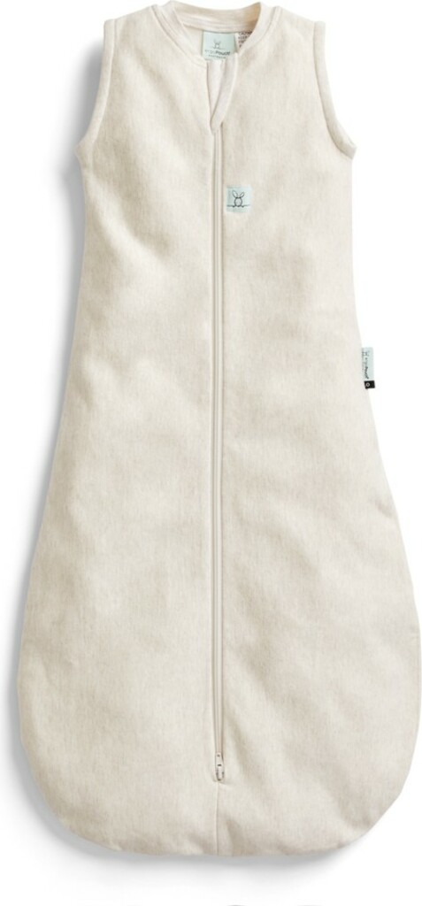 ERGOPOUCH Vak na spaní organická bavlna Jersey Oatmeal Marle 8-24 m, 8-14 kg, 0,2 tog
