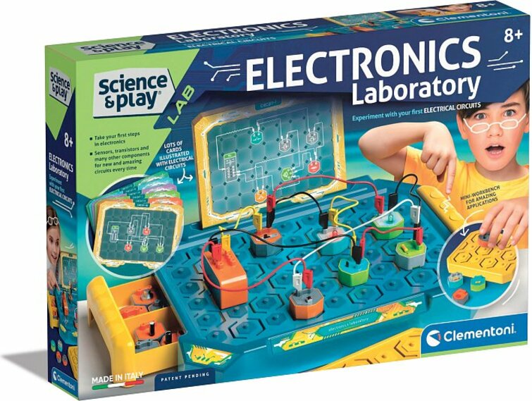 Clementoni Dětská laboratoř - Velká elektronická sada