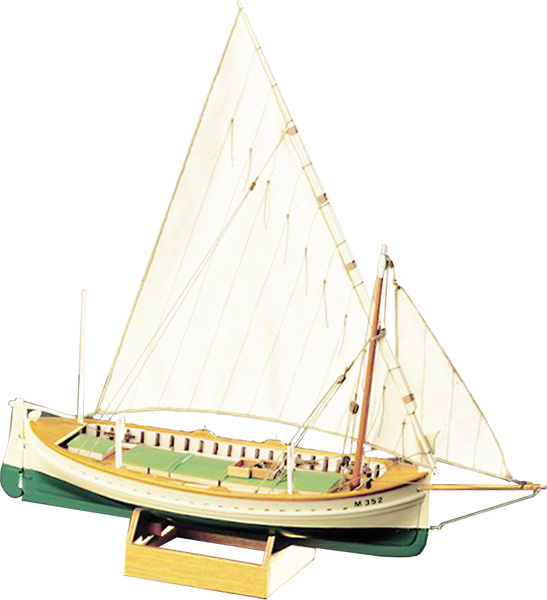 COREL Llaut rybářská loď 1:25 kit