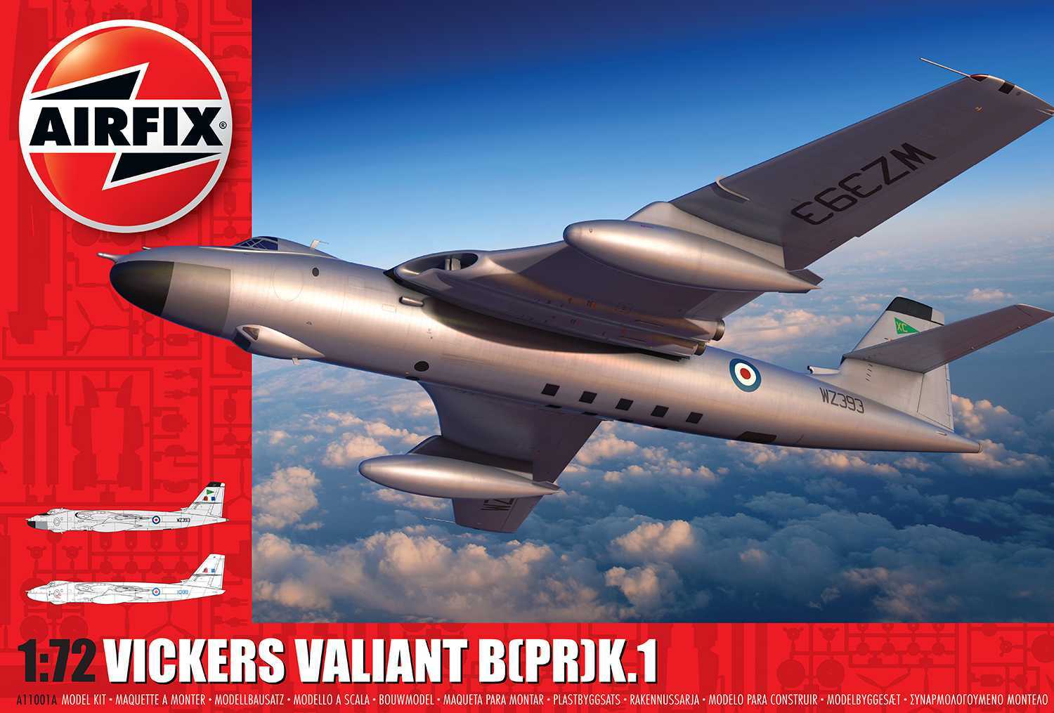 Classic Kit letadlo A11001A - Vickers Valiant (1:72)