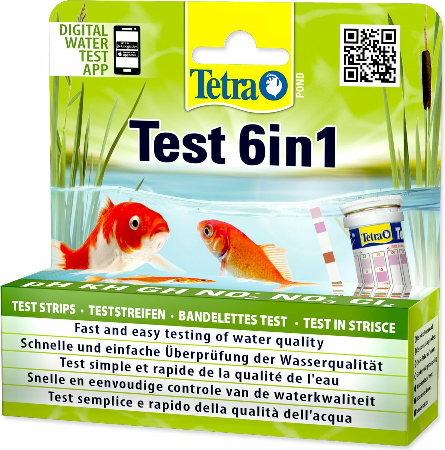 Krmivo Tetra Pond Test 6in1, 25ks