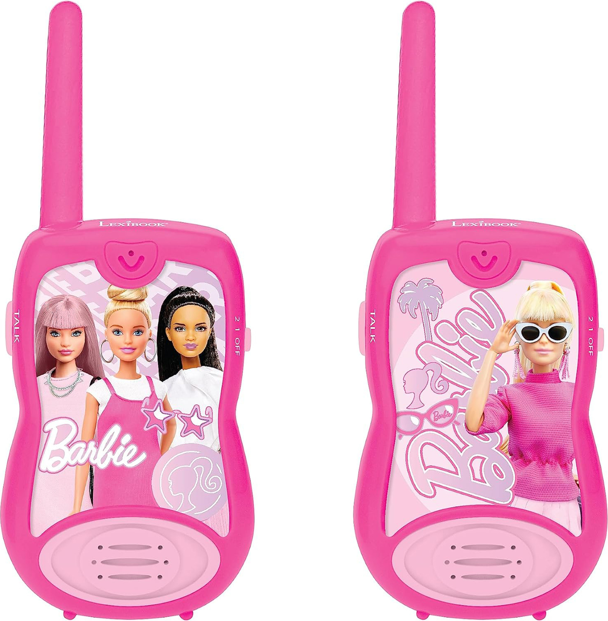 Vysílačky s dosahem 200 metrů Barbie