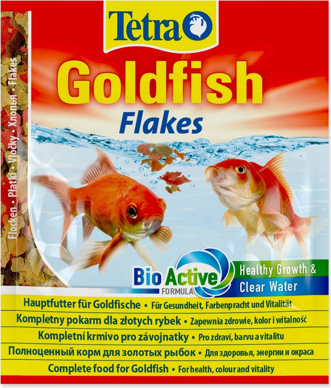 Krmivo Tetra Goldfish vločky sáček 12g