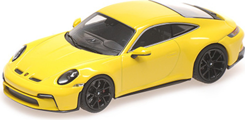 MINICHAMPS 1:64 911 GT3 (992) 2021 Racing giallo/bianco/rosso modellino di  auto