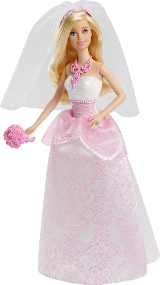 Splendor silhouette crown MATTEL Barbie mireasa CFF37 - Păpuși Barbie | RaiJucării.ro