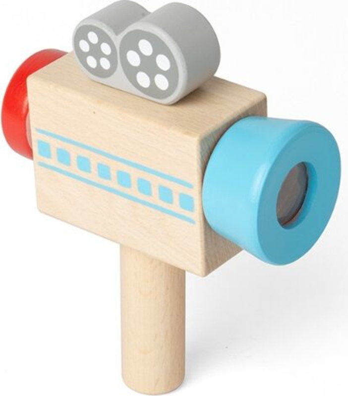 Bigjigs Toys Dřevěná kamera