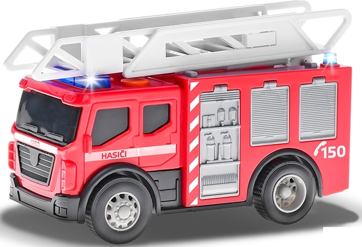 2-Play Traffic Auto hasiči CZ design 14cm volný chod se světlem a zvukem